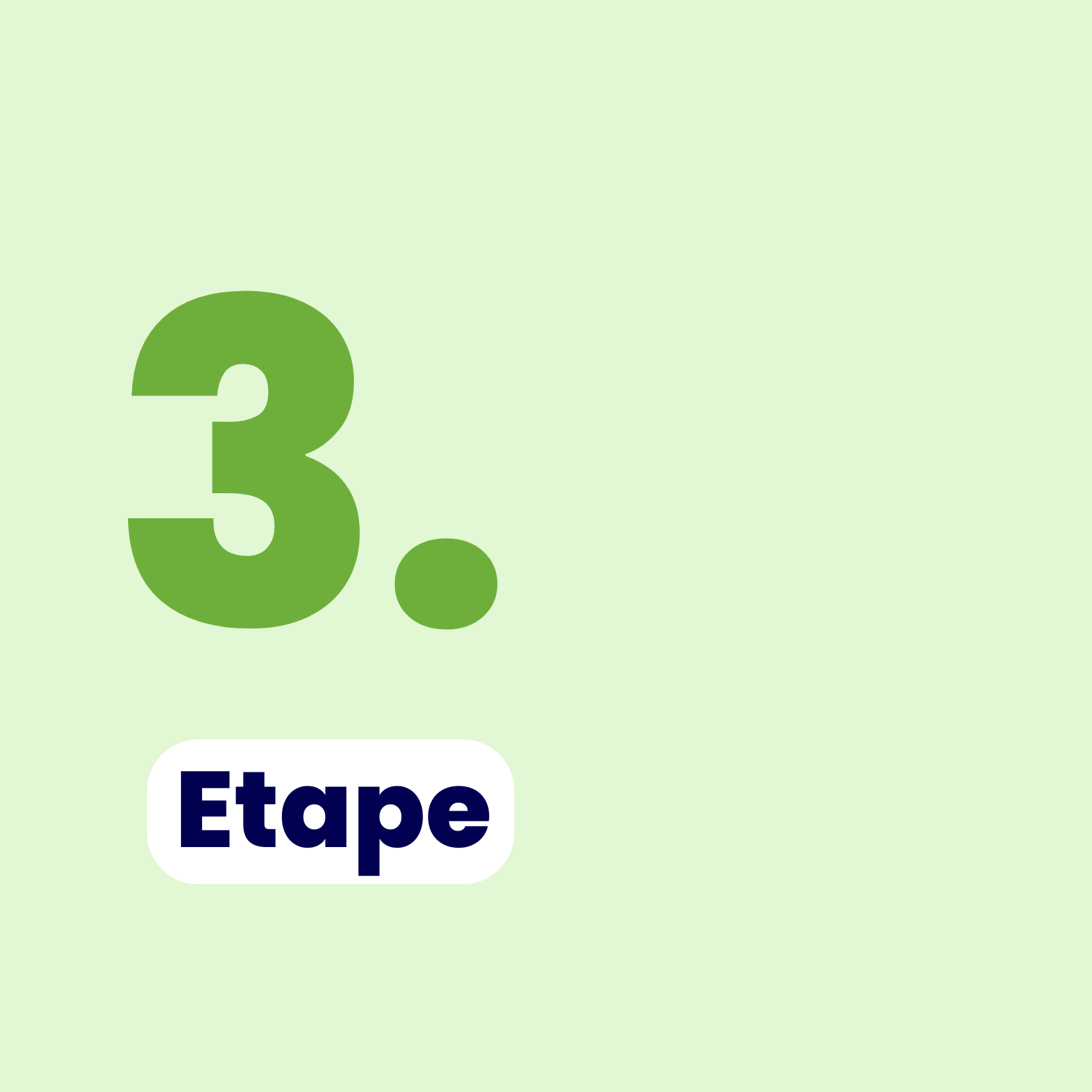 Etape 3